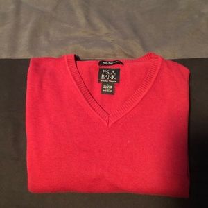 Jos A Bank red sweater